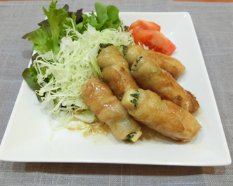リカバリーに！「長いもの豚肉巻き」